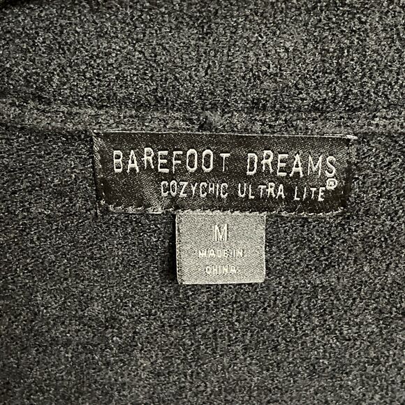 Barefoot Dreams Womens Size Medium Cardigan Cozy Chic Lite Knit Open Sweater 121 - Picture 4 of 7